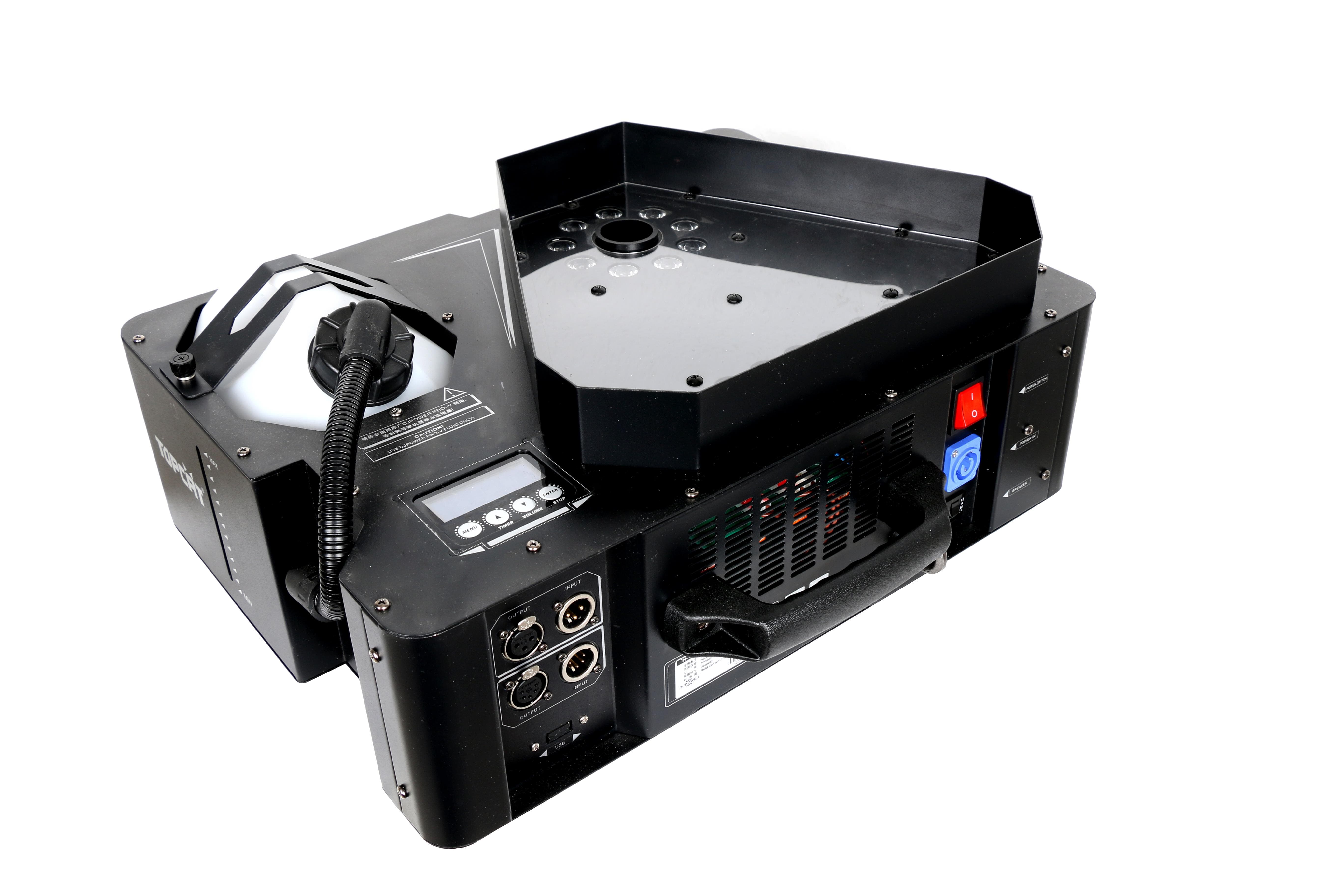 DJ Power H2VS –  Große Vertikale Nebelmaschine mit CO² Effekt – Mietpreis pro Tag