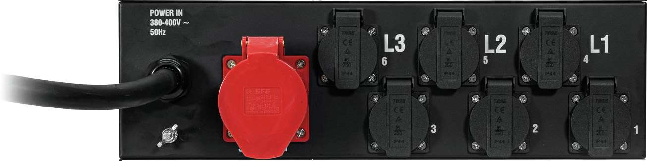 Eurolite SBM-32B 32A Stromverteiler