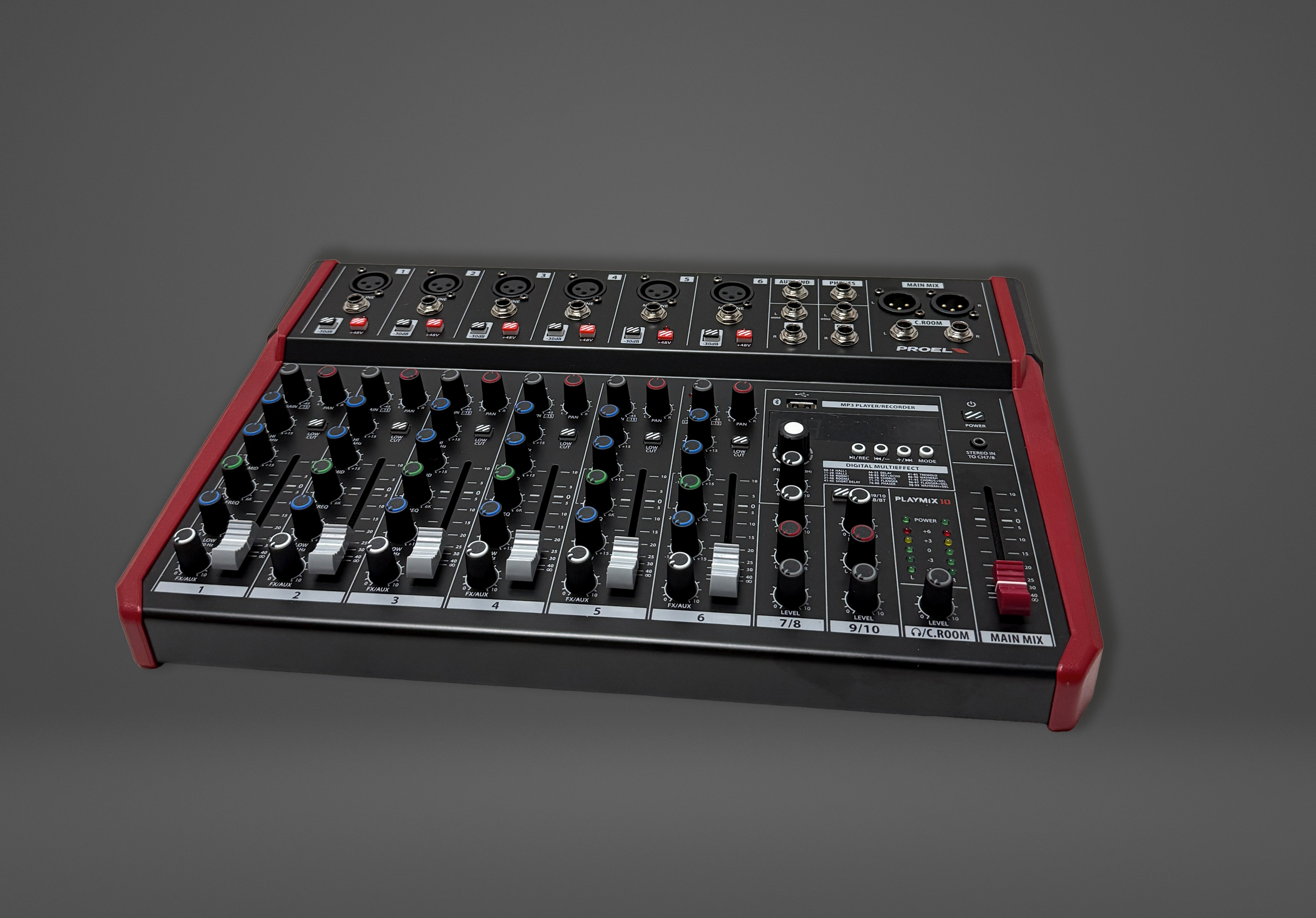 Proel Playmix 10-Kanal Mischpult